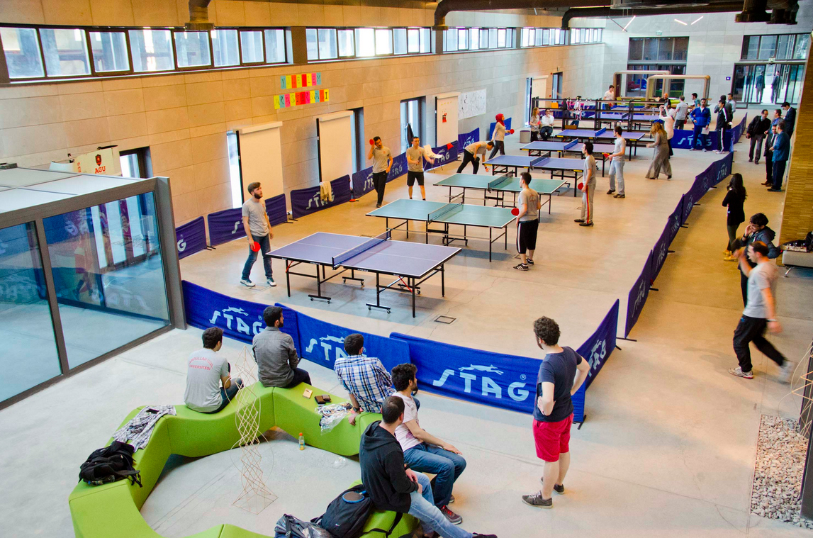 AGU, Abdullah Gül University, tournament, competition, ping pong, table tennis, sports, department of physical education and sports, BESYO